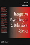 点击查看Integrative Psychological And Behavioral Science
