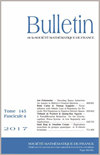 点击查看Bulletin De La Societe Mathematique De France