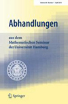 点击查看Abhandlungen Aus Dem Mathematischen Seminar Der Universitat