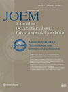 点击查看<b>Journal Of Occupational And Environmental Medicine</b>