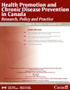 Health Promotion And Chronic Disease Prevention In Canada-re