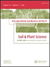 点击查看Acta Agriculturae Scandinavica Section B-soil And Plant Scie