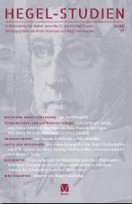 点击查看Hegel-studien