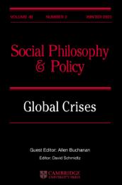 点击查看Social Philosophy & Policy