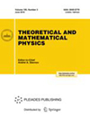 点击查看Theoretical And Mathematical Physics