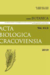 点击查看Acta Biologica Cracoviensia Series Botanica