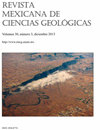 点击查看Revista Mexicana De Ciencias Geologicas