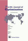 点击查看Pacific Journal Of Optimization
