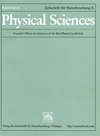 Zeitschrift Fur Naturforschung Section A-a Journal Of Physic