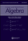 点击查看Linear & Multilinear Algebra