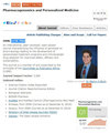 点击查看Pharmacogenomics & Personalized Medicine