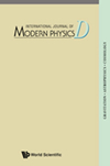 点击查看International Journal Of Modern Physics D