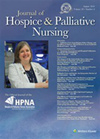 点击查看Journal Of Hospice & Palliative Nursing