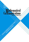 点击查看Mathematical Communications