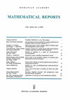 点击查看Mathematical Reports