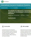 点击查看International Journal Of Analytical Chemistry