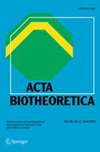 点击查看Acta Biotheoretica