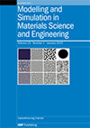 点击查看<b>Modelling And Simulation In Materials Science And Engineerin</b>