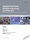 点击查看<b>Applied Stochastic Models In Business And Industry</b>