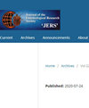 点击查看Journal Of The Entomological Research Society