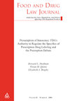 点击查看Food And Drug Law Journal