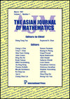 点击查看Asian Journal Of Mathematics