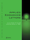 点击查看Applied Economics Letters
