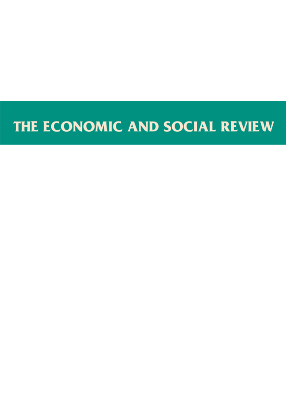 点击查看Economic And Social Review