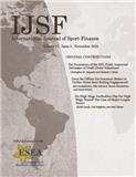 点击查看International Journal Of Sport Finance