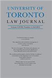 点击查看University Of Toronto Law Journal