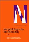 点击查看Neuphilologische Mitteilungen