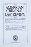 点击查看American Criminal Law Review