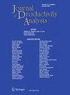 点击查看Journal Of Productivity Analysis