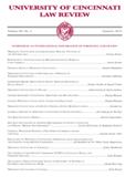点击查看University Of Cincinnati Law Review