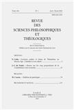 点击查看Revue Des Sciences Philosophiques Et Theologiques