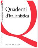 点击查看Quaderni D'italianistica