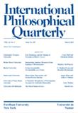 点击查看International Philosophical Quarterly