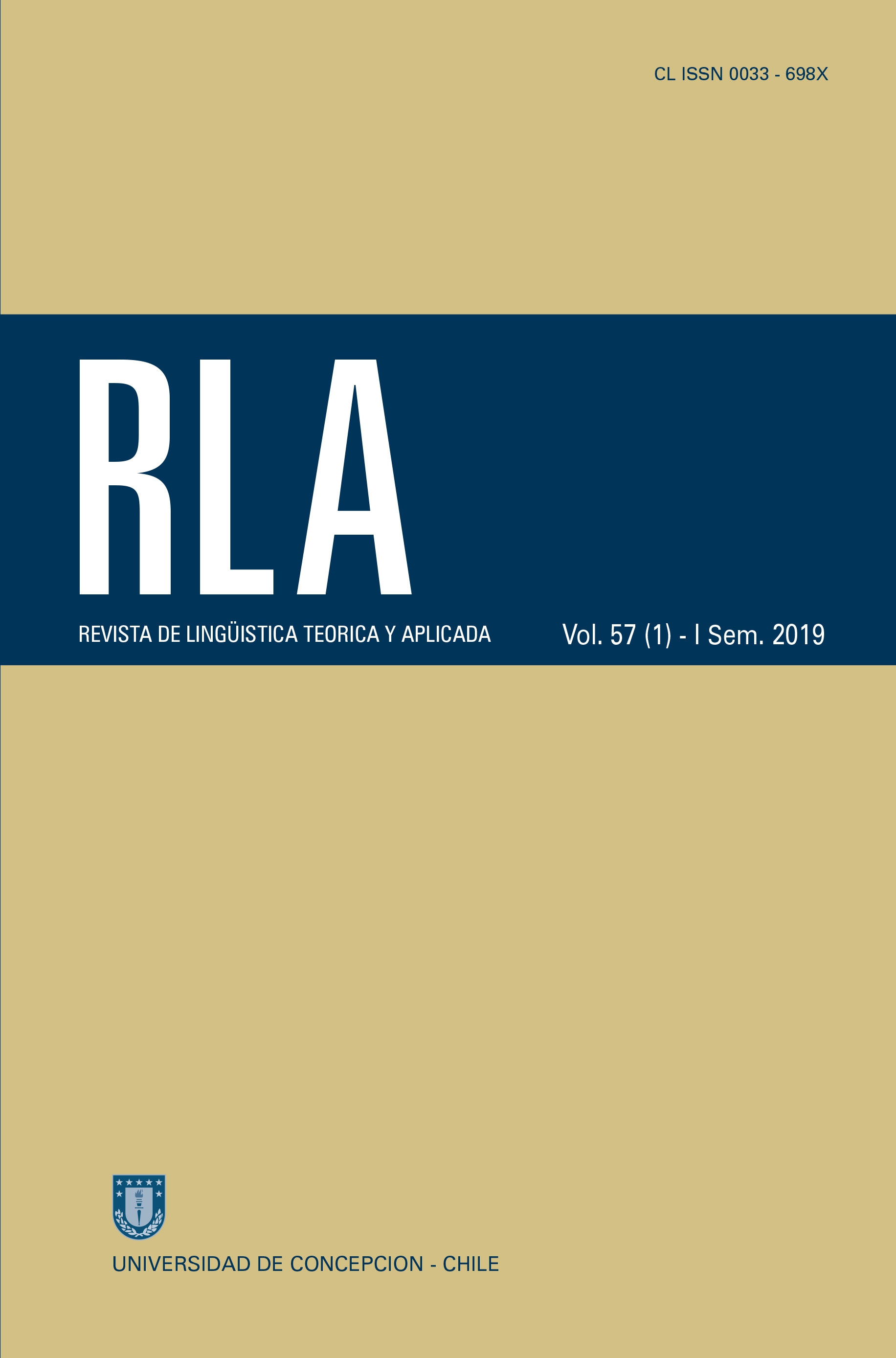 点击查看Rla-revista De Linguistica Teorica Y Aplicada