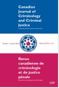 点击查看<b>Canadian Journal Of Criminology And Criminal Justice</b>
