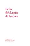 点击查看Revue Theologique De Louvain
