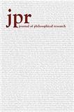 点击查看Journal Of Philosophical Research