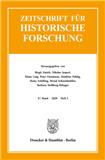 点击查看Zeitschrift Fur Historische Forschung