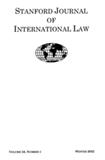 点击查看Stanford Journal Of International Law