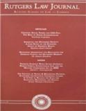 点击查看Rutgers University Law Review