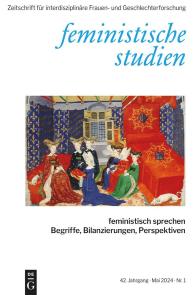 点击查看<b>Feministische Studien</b>