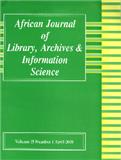 点击查看<b>African Journal Of Library Archives And Information Science</b>