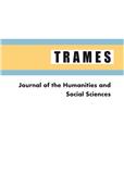 点击查看Trames-journal Of The Humanities And Social Sciences