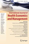 点击查看International Journal Of Health Economics And Management