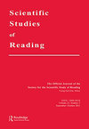 点击查看<b>Scientific Studies Of Reading</b>