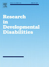 点击查看Research In Developmental Disabilities